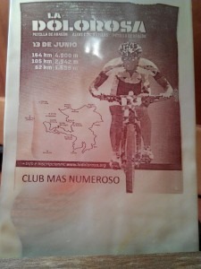 Nosoloruedas Bike Team, premio al Club más numeroso en La Dolorosa 2015.